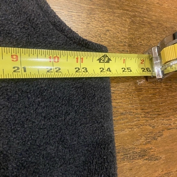 Woolrich Men Large Grey Full Zip Vest Fleece Drawstring Bottom Outdoor Camp - Picture 4 of 11